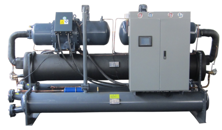 水冷式雙機頭螺桿冷水機組
